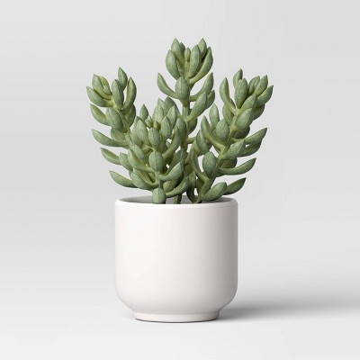 Artificial Succulent Plant - Threshold™: Indoor Greenery, Faux Succulent in Melamine Pot