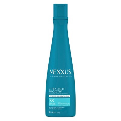 Nexxus Ultralight Smooth Conditioner Weightless Frizz Protection for Dry and Frizzy Hair with Almond Protein and White Jasmine Flower - 13.5 fl oz