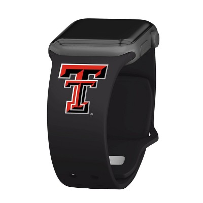 NCAA Texas Tech Red Raiders Silicone Apple Watch Band