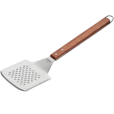 Kuchenprofi Heavy Duty Texas BBQ Turner w/ Holes & Serrated Edge, 17-Inch x 5-Inch