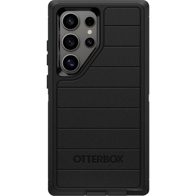 OtterBox Samsung Galaxy S24 Ultra Defender Series Pro Case - Black: Plastic Scratch-Resistant Cover