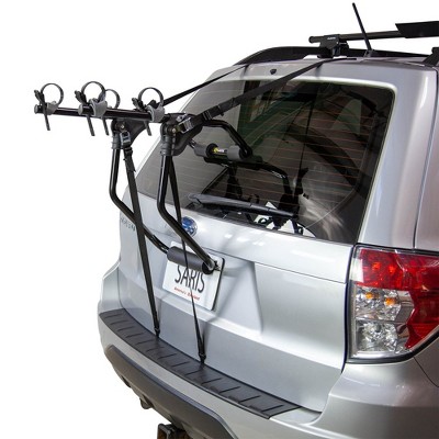 Saris Guardian Trunk Bike Rack Mount, No Assembly Bike Cargo Rack for Cars, 2 Bikes