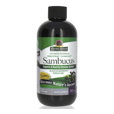 Nature's Answer Sambucus Original Immune Support Supplement, 8 oz