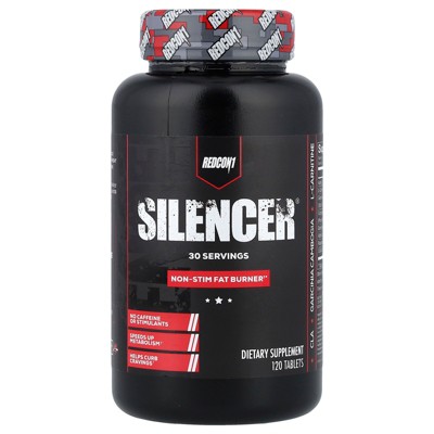 Redcon1 Silencer®, Non-Stim Fat Burner, 120 Tablets