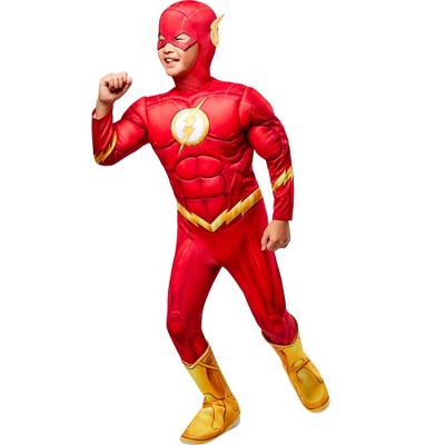 Rubies The Flash Deluxe Boys Muscle Chest Costume