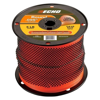 Echo Genuine 5 Lb Spool.105" Diameter Round Trimmer Line 315105055