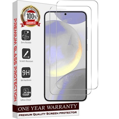 Entronix Clear Screen Protector Compatible with Pixel 9/9 Pro - 2-Piece Combo