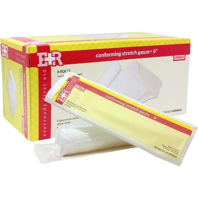 Sterile Conforming Stretch Gauze Roll Bandage - Multiple Size Options