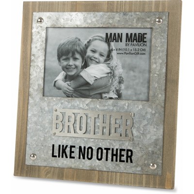 Pavilion Gift Company - Brother - 8.25" x 9" Frame (Holds 4" x 6" Photo) - Single Image Frames