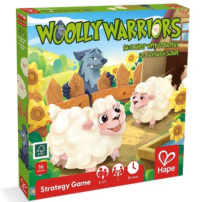 Hape: Woolly Warriors - Strategy Board Game, 5+