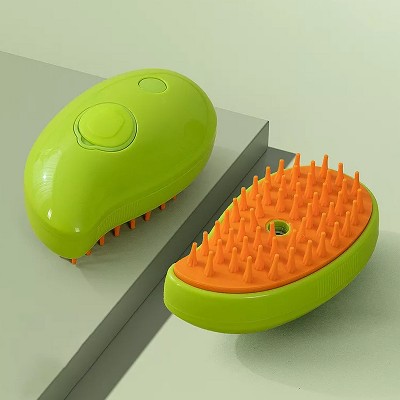 BABYYER 3 In1 Steamy Cat/Dog Brush - Multifunctional Grooming Tool  , Pet Hair Removal Comb for Shedding & Massage