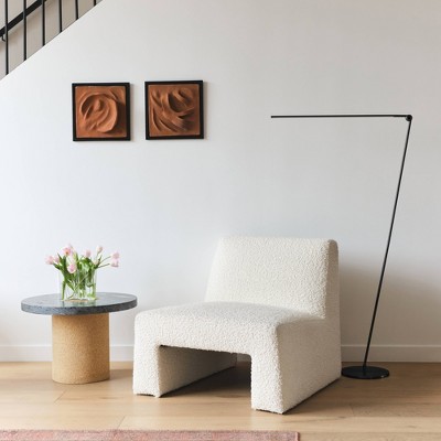 Brightech Libra Modern Dimmable Color Temperature Adjustable (Includes LED Light Bulb) Arc Floor Lamp Matte Black