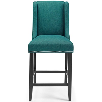 Baron Upholstered Fabric Counter Height Barstool - Modway