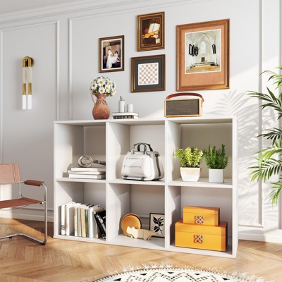 Kumasinova 6/8/9-Tier Cube Storage Organizer,Open Bookshelf with Removable Back Panel,Display Storage Shelves for Bedroom,Living Room&Entryway