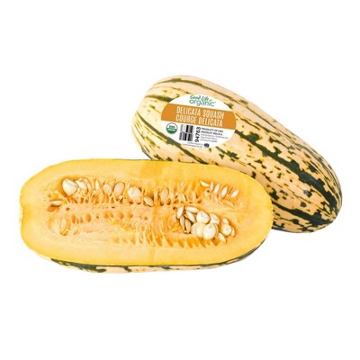 Fresh Organic Delicata Squash - each