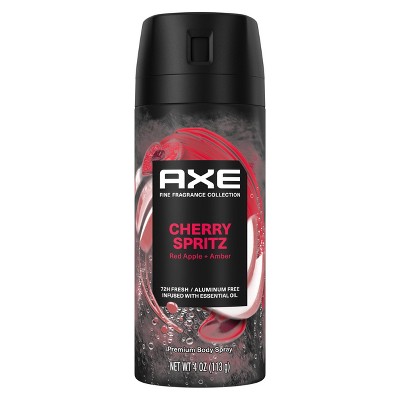 Axe Fine Fragrance Body Spray Cherry Spritz - Aluminum-Free 4oz
