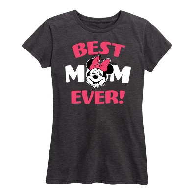 Women's - Disney - Minnie Mouse Best Mom Ever Short Sleeve Graphic T-Shirt