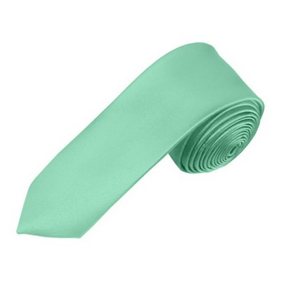 Men's Solid Color Skinny 2 Inch Wide And 57 Inch Long Neckties