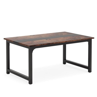 Resenkos Computer Desk, Gaming Desk,Simple Conference Table, Rectangular Meeting Table Computer Desk,Gray