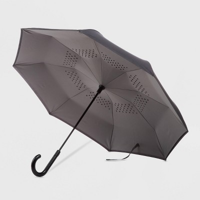 Totes Plaid Compact Umbrella