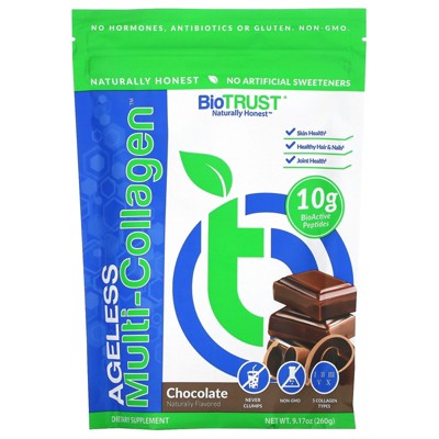 BioTRUST Ageless Multi-Collagen®, Chocolate, 9.17 oz (260 g)
