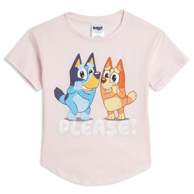 Bluey Girls T-Shirt Little Kid to Big Kid