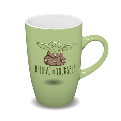 NMR Distribution Star Wars Grogu "Believe In Yourself" 18oz Ceramic Latte Mug