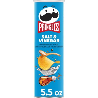 Pringles Salt & Vinegar Potato Crisps Chips - 5.5oz
