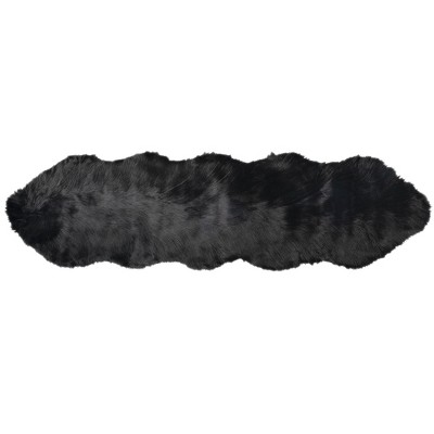 Luxe Gordon Faux Sheepskin Double Rug | 2'x6'