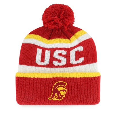 NCAA USC Trojans Pom Knit Beanie: Sports Team Logo, Adult Sizing