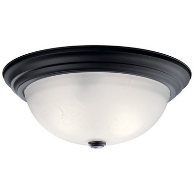 Kichler Lighting 3 - Light Flush Mount in  Black