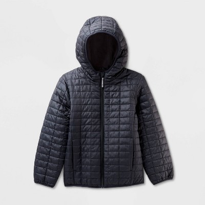 Kids' Hooded Puffer Jacket - Cat & Jack™
