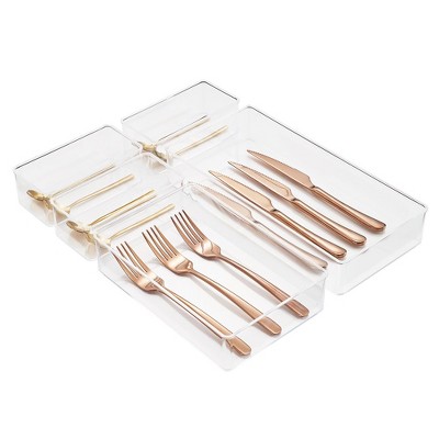 Sorbus Kitchen Drawer Organizer Set - Great Organization Solution for Any Kitchen Drawer - Store Utensils, Silverware, and More