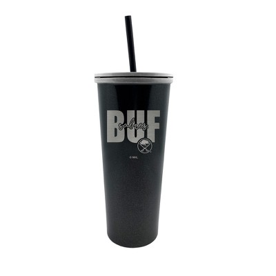 NHL Buffalo Sabres 24oz New Onyx Skinny Tumbler with Straw