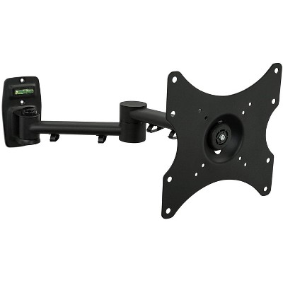 Mount-It! TV Wall Mount Bracket, Quick Release, Full Motion Swing Out Tilt Swivel, Articulating Arm Fits 13" to 42" Flat Screens and Monitors, Black