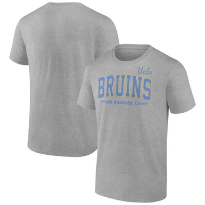 NCAA UCLA Bruins Men's Gray Bi-Blend T-Shirt