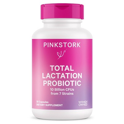 Pink Stork Total Lactation Probiotic Dietary Supplement Capsule - 30ct
