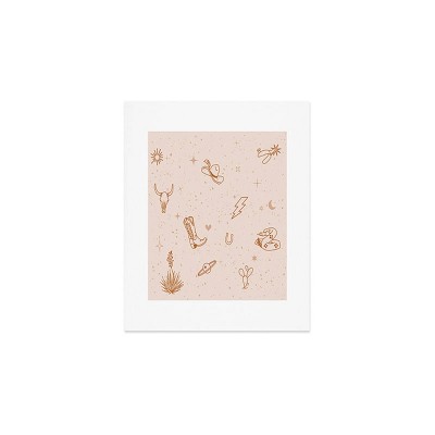 Deny Designs Allie Falcon Cowboy Things Art Print