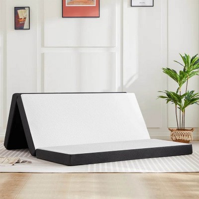 My Depot Folding Mattress Tri-fold Memory Foam for Camping with Washable Cover