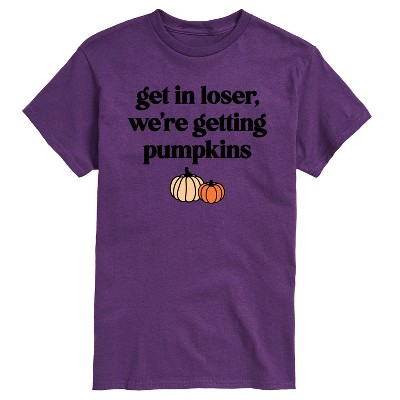Men's - Instant Message - Get In Loser Pumpkins Short Sleeve Graphic T-Shirt