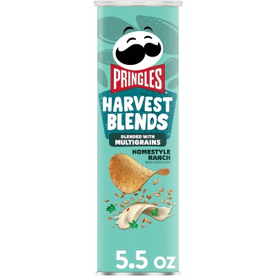 Pringles Harvest Blends Homestyle Ranch Potato Crisps Chips - 5.5oz