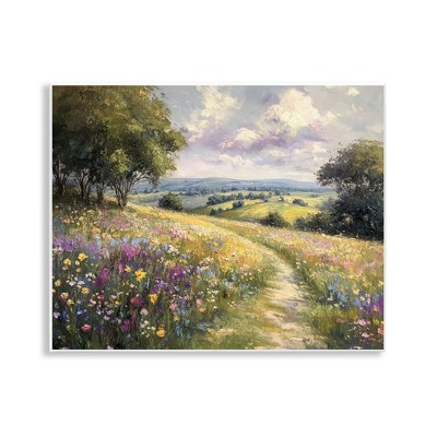 Stupell Industries Peaceful Path Through Meadow Wall Plaque Art