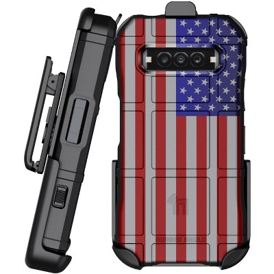 Nakedcellphone Combo for Kyocera DuraForce Pro 3 Phone - Special Ops Case and Holster Belt Clip