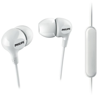 PHILIPS Wired Earbuds, in-Ear Headphones with  In-Line Microphone & Controls- 3.5 Jack