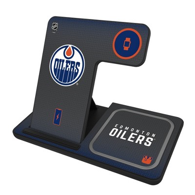 Keyscaper NHL Western Conference Teams Linen 15-Watt 3 in 1 Charging Station