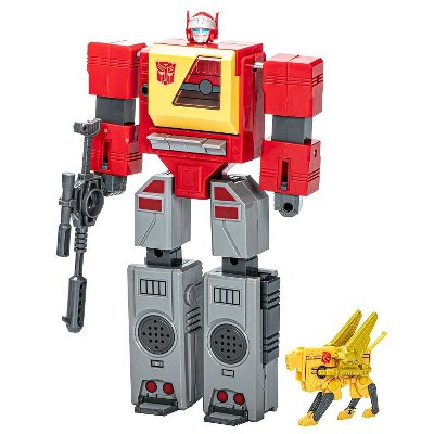 Transformers G1 Autobot Blaster and Steeljaw | Transformers Vintage G1 Reissues 40th Anniversary Action figures