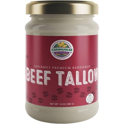Cornhusker Kitchen Grass Fed Beef Tallow - 14oz