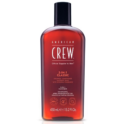 American Crew 3-in-1 Shampoo, Conditioner and Body Wash - 15.2 fl oz