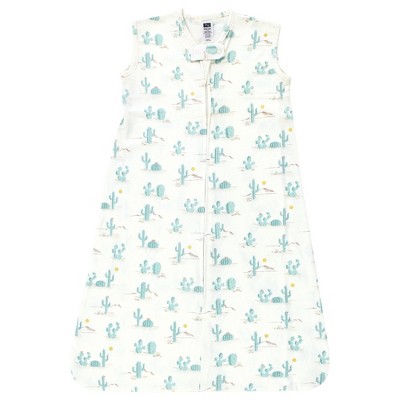 Hudson Baby Cotton Sleeveless Wearable Sleeping Bag, Sack, Blanket, Desert Cactus