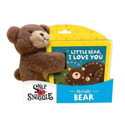 Snap & Snuggle: Little Bear, I Love You - (Board Book)